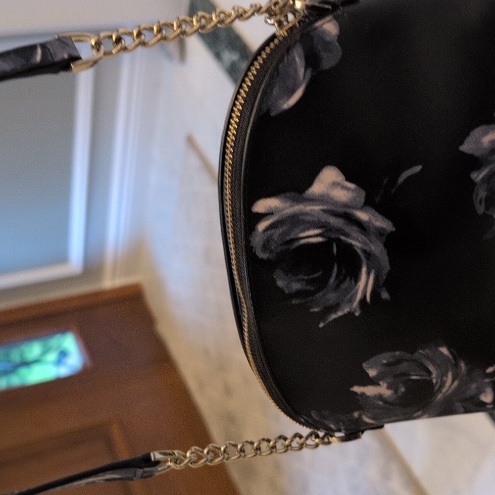 Kate Spade Black Floral Crossbody Bag - Picture 3 of 8